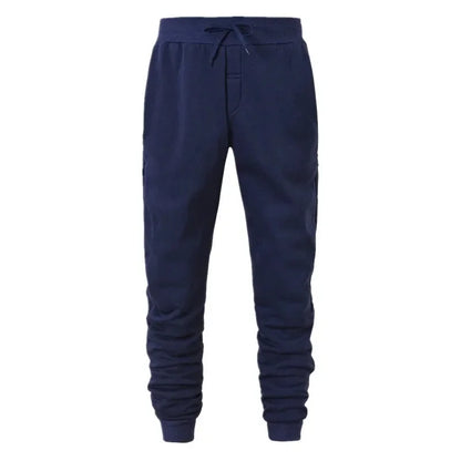 Men Casual Fitness Sports Pants, Breathable Long Trousers for Workout and Exercising