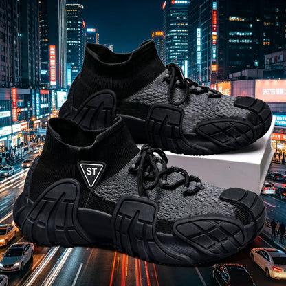 Men Sports Shoes Breathable Work Sneakers Lightweight Anti Puncture Safety Shoes Male Indestructible Boots Free Shipping