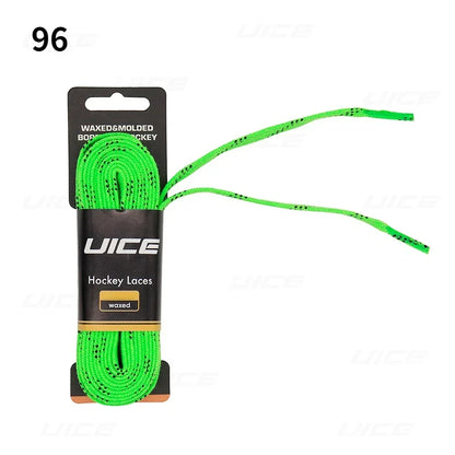UICE Ice Hockey Skate Laces 84/96/108/120inch Skates Hockey Shoe Lacer Dual Layer Braid Reinforced Hockey Accessories