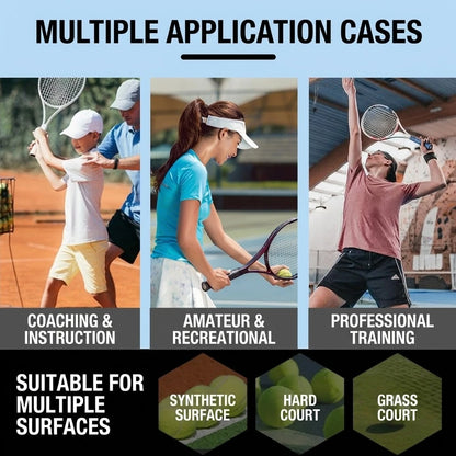 10-Pack Tennis Balls, Training Tennis Balls, High-Elasticity and Durable Fitness Practice Tennis Balls