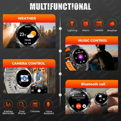 2025 New GPS Map Navigation Smart Watch Men Women Amoled Screen 3ATM Waterproof Sport SmartWatch Compass NFC BT Call Watches Men