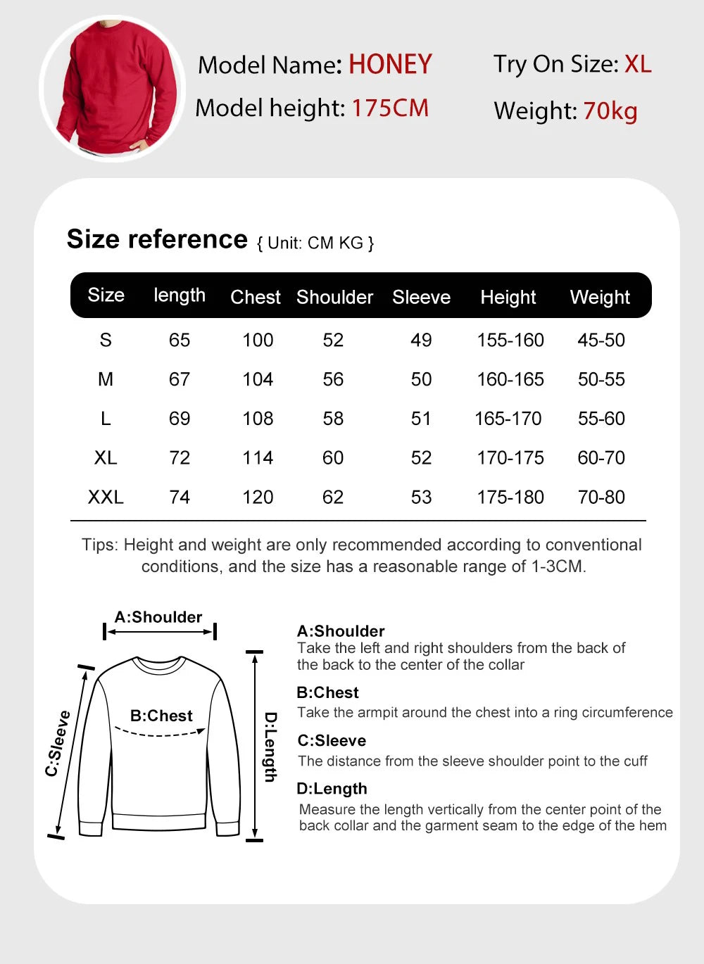 Winter Custom Mens Sweatshirts Crewneck Hoodies DIY Logo/Graphic Tops Street Fleece Warm Loose Pullovers Casual Men's Clothes