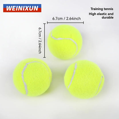 10-Pack Tennis Balls, Training Tennis Balls, High-Elasticity and Durable Fitness Practice Tennis Balls