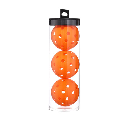 Pickleball Balls 40 Holes 74mm Durable High Bounce Outdoor Pickle Balls for Training Competition Sports Accessories