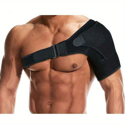 Suptrust Recovery Shoulder Brace for Men and Women, Shoulder Support Brace, Adjustable Fit Sleeve Wrap,One Size Regular