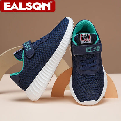 Summer Kids Breathable Lightweight Walking Sneakers Children's Outdoor Running Shoes for Boys' Sports Tennis