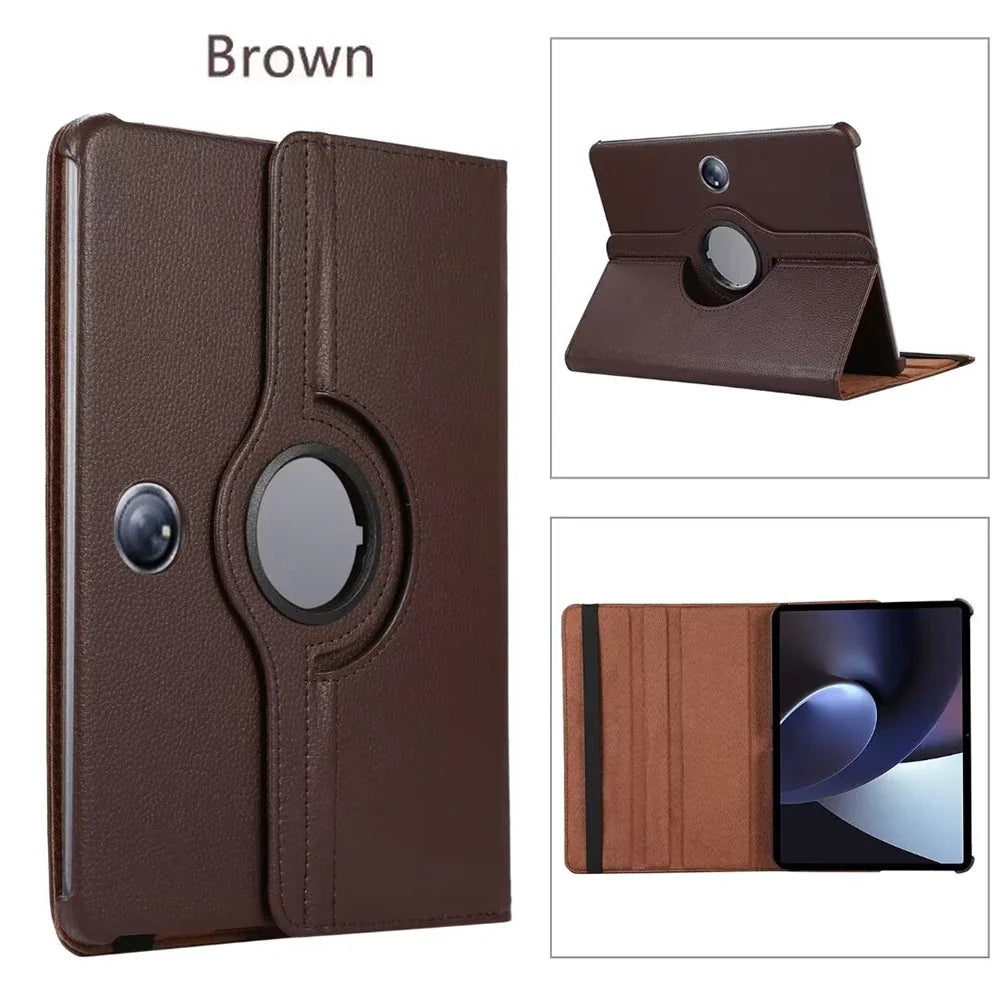 Case For OPPO Pad Air10.36inch Case 360 Rotating PU Leather Stand Case for OPPO Pad 11inch Pad2 11.6inch Auto Sleep/Wake Coque