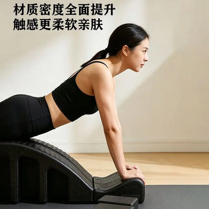 Pilates Upgraded Spine Corrector, Lumbar Stretching, Lumbar Exercise, Yoga Equipment，Back Trainer，Fitness & Body Building