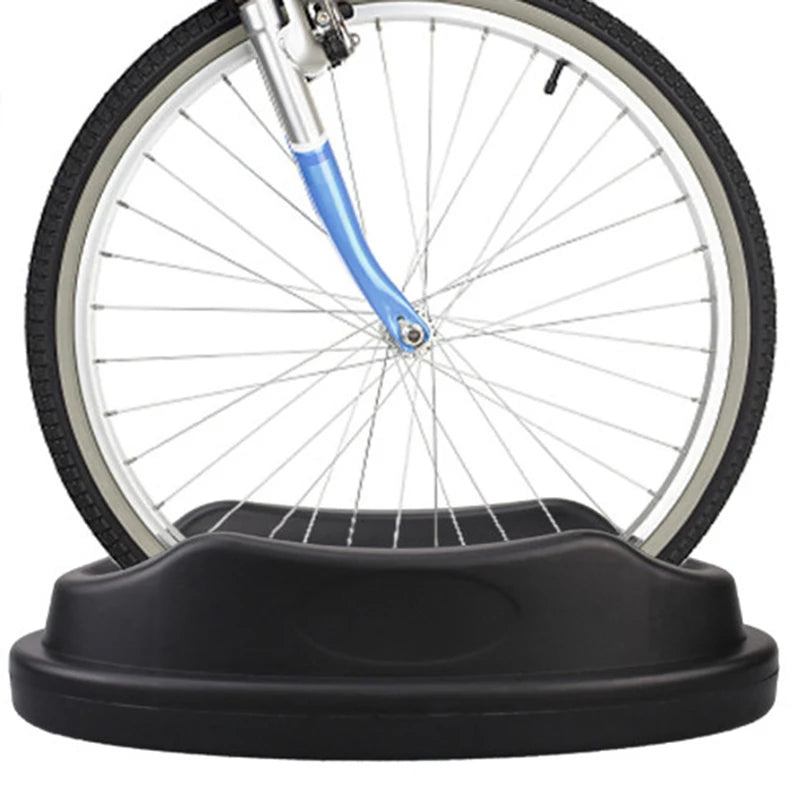 【S】1Pcs Bicycle Trainer Training Stationary Bike Bike Front Wheel Riser Fixed Block Stabilize Bike Support Holder Indoor