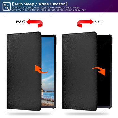 Case For OPPO Pad Air10.36inch Case 360 Rotating PU Leather Stand Case for OPPO Pad 11inch Pad2 11.6inch Auto Sleep/Wake Coque