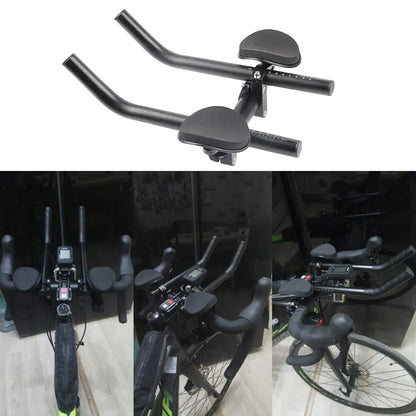 Bike Rest TT Handlebar Aero Bars for Cycling Triathlon Time Trial Tri Bars MTB Road Bicycle Handle Bar Aerobars