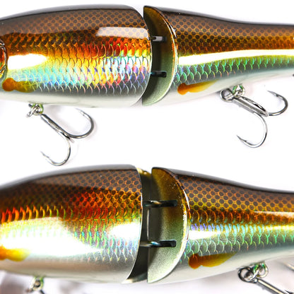 B&U Topwater Floating Fishing Lures joint body Glide Swimbaits Hard Baits Wobblers For Bass Pike