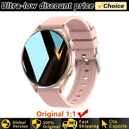 Smartwatch Women Watch 6 Health Monitoring Watch Waterproof Voice Assistant Bluetooth Call Smart Watch 2026 New Sport Watch Men