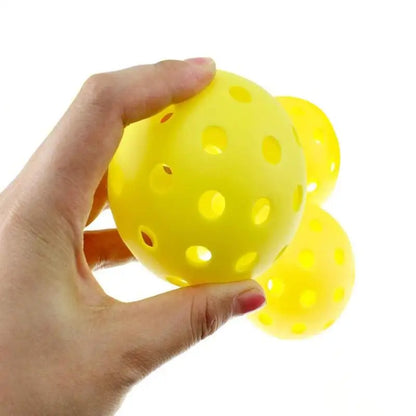 Professional Pickleball Balls 12/6 PCS 74mm 40 Holes Colorful Consistent Bounce for Official Competition Training