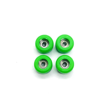 4Pcs Durable Professional Bearing Wheel PU Metal Urethane Fingerboard Wheels CNC Mini Finger Skate Board Accessory