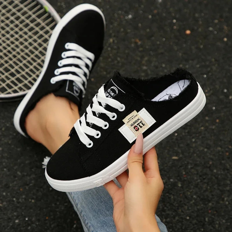 2025 Spring and Autumn New Women's Breathable Fashion Sneakers Flat Shoes Casual Women's Shoes