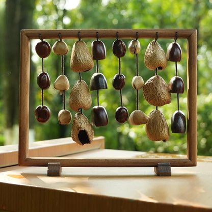 Nut Shell Wind Chimes Meditation Sound Healing Wind Chimes Mindfulness Yoga Bells Spiritual Relaxation Musical Instruments