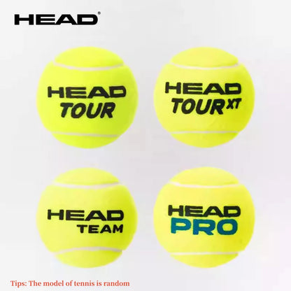 HEAD Tennis Ball 3/6/9PCS Wool Rubber Training Balls High Elasticity Match Balls Durable Excesice Tennis (Random model)