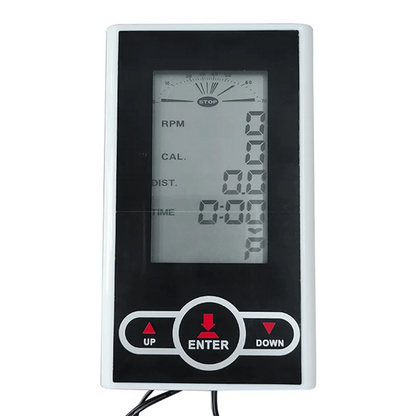 RTSHE-Exercise Bike Monitor Speedometer Fitness Tracker For Bikes And Ellipticals Tationary Bike Speedometer Display Fitness Mon