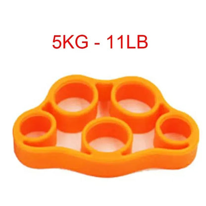 1/8pcs Silicone Finger Grip, Resistance Band, Wrist Stretcher, Elastic Five Finger Expander, Strength Training Device, Exercise