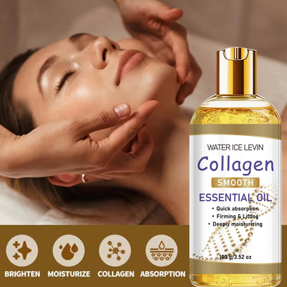 Collagen Essential Body Oil, Quick Absorption Moisturizing & Firming for Smooth Skin