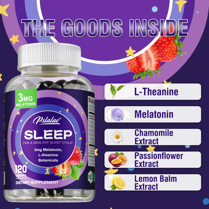 Sleep Supplements - Relieve Stress, Improve Insomnia, Improve Sleep Quality and Deep Sleep