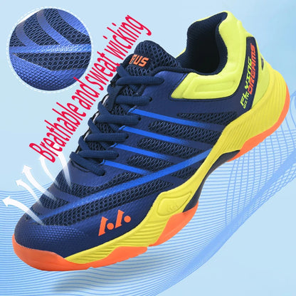 New Men's And Women's Tennis Shoes, Non Slip, Breathable, Wear-resistant Badminton Training Shoes, Table Tennis Shoes, Outdoor S