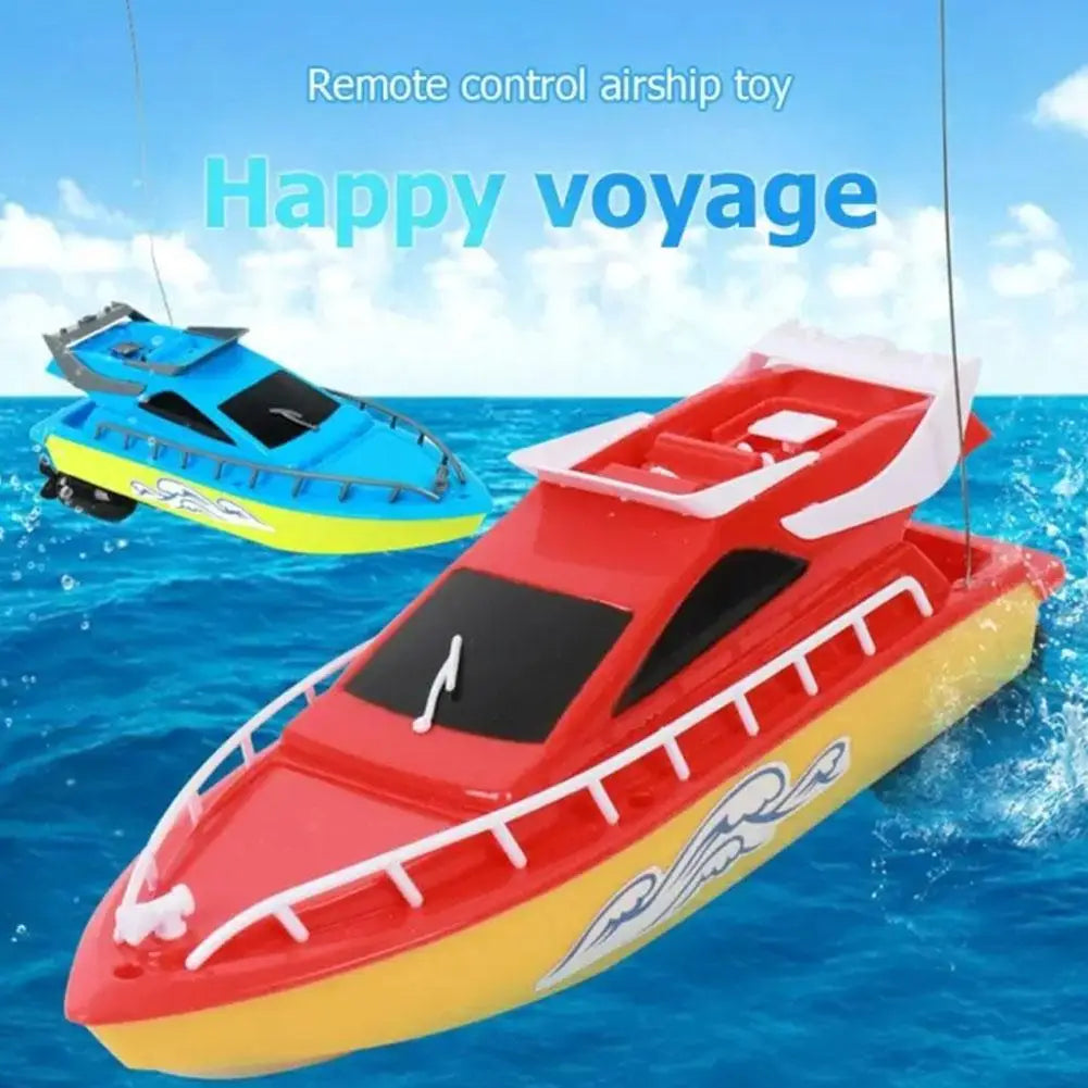 Remote Control Boats Can Be Launched To Simulate High-Speed Speedboats Electric Steamboats Children Boys Water Park Toys Outdoor