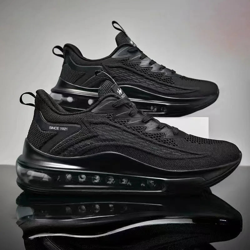 Men's Running Shoes Spring 2026 New Style Shock Absorption Air Cushion Sports Shoes Korean Version Heightening Fashion Casual...