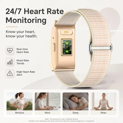 TG29 Screenless Fitness Tracker Smart Band, 107 Sport Modes, Up to 25-Day Battery, IP68 Water Resistant, Lightweight Adjustable