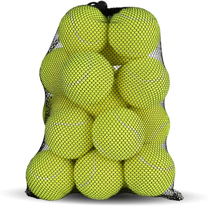 INSUM 20 Pack Tennis Balls - Training Practice Balls for Beginners - Pet Dog Toy Balls