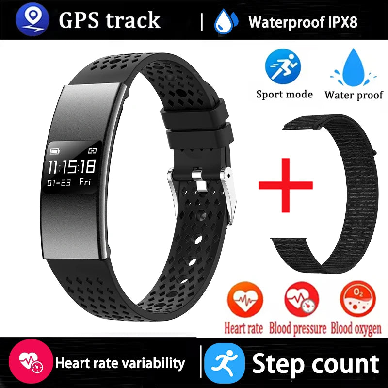 2026 New Intelligent Fitness Tracker for Men and Women Sleep Monitoring 170+Sports Modes Couple Fitness Gift IPX8 SmartBracelet