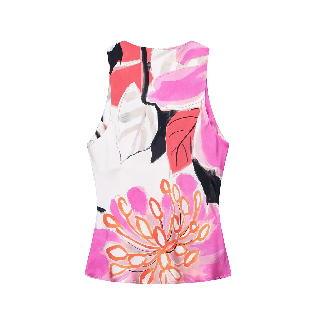 KLKXMYT Women Set Fashion Satin Printed Ruched Tops+High Waist Elegant Midi Skirt Casual 2026 Spring Summer Woman Outfit