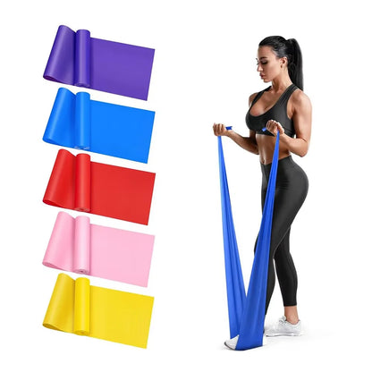 Resistance Bands for Working Out Exercise Bands Physical Therapy Outdoor Fitness Training Pilates Home Gym Stretch Elastic Band