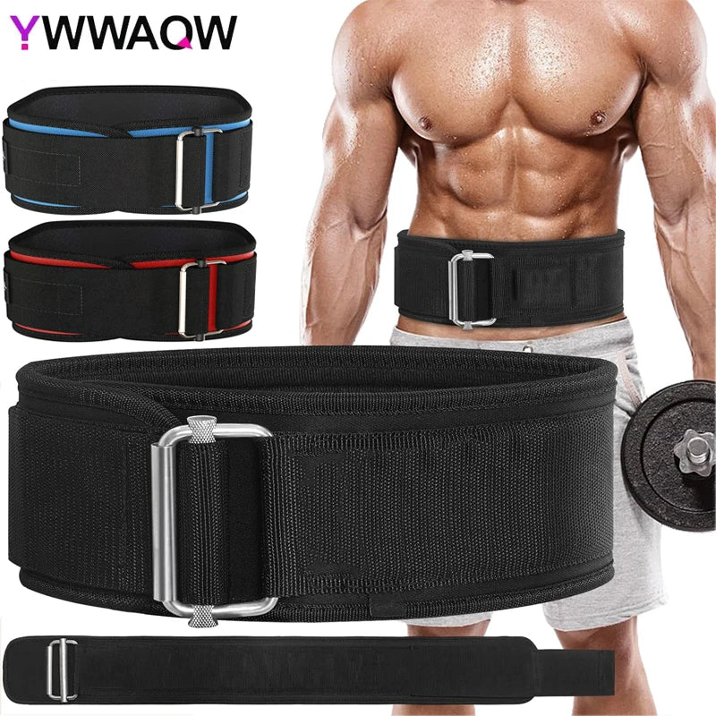 1Pcs Sports Weight Lifting Belts for Men Women - Weight Lifting Core & Lower Back Support Workout Waist Belt for Fitness