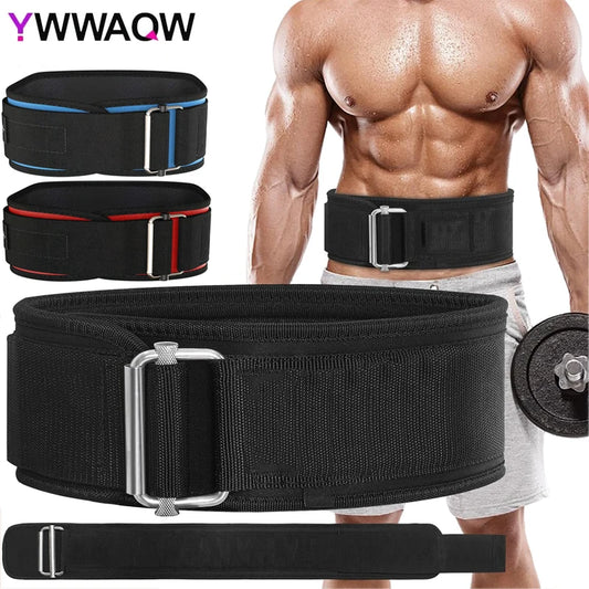1Pcs Sports Weight Lifting Belts for Men Women - Weight Lifting Core & Lower Back Support Workout Waist Belt for Fitness