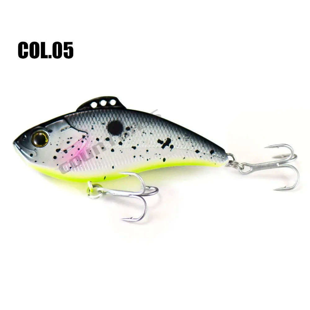 Countbass Vibration Bait Sinking Fishing Lure for Saltwater Angler's Lure Lipless Crankbait Hard Bait Wobbler Leurre 70mm 19.2g