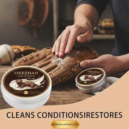 Glove Leather Conditioner - Use on Baseball Gloves, Softball Gloves, and Other Leather Sports Equipment Portable