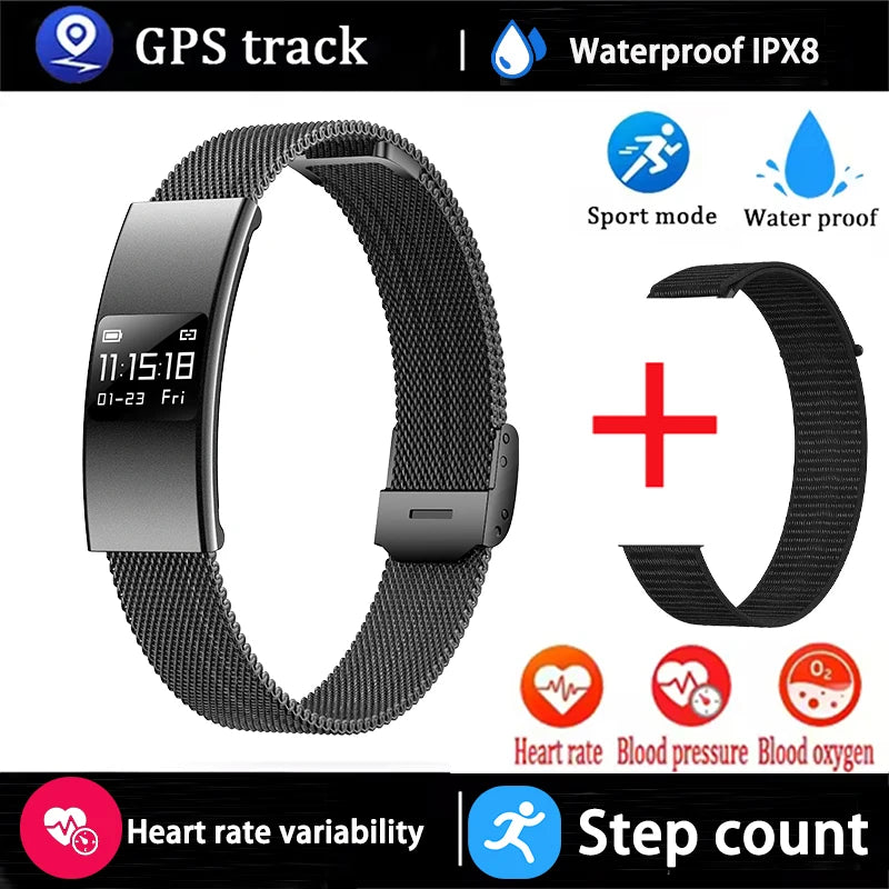2026 New Intelligent Fitness Tracker for Men and Women Sleep Monitoring 170+Sports Modes Couple Fitness Gift IPX8 SmartBracelet