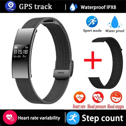2026 New Intelligent Fitness Tracker for Men and Women Sleep Monitoring 170+Sports Modes Couple Fitness Gift IPX8 SmartBracelet