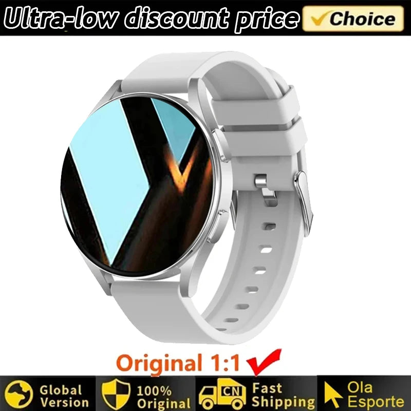 Smartwatch Women Watch 6 Health Monitoring Watch Waterproof Voice Assistant Bluetooth Call Smart Watch 2026 New Sport Watch Men