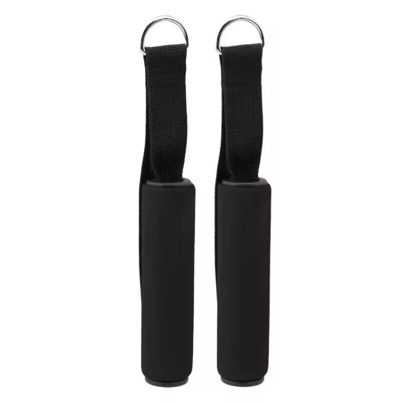 2Pcs of Professional Rope Grip Gym Exercise Resistance Bands with Anti Slip Handles Fitness Accessories