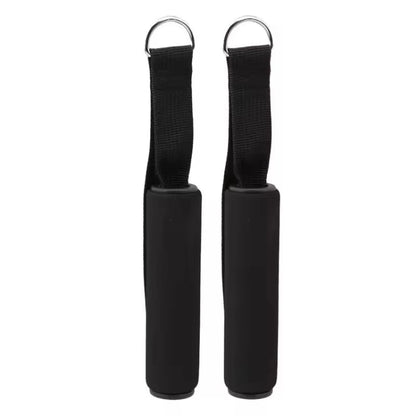2Pcs of Professional Rope Grip Gym Exercise Resistance Bands with Anti Slip Handles Fitness Accessories