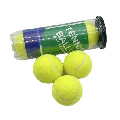 3 Bucket Tennis Training Competitions Balls Durable and Wear Resistant Pet Bite Balls Tennis