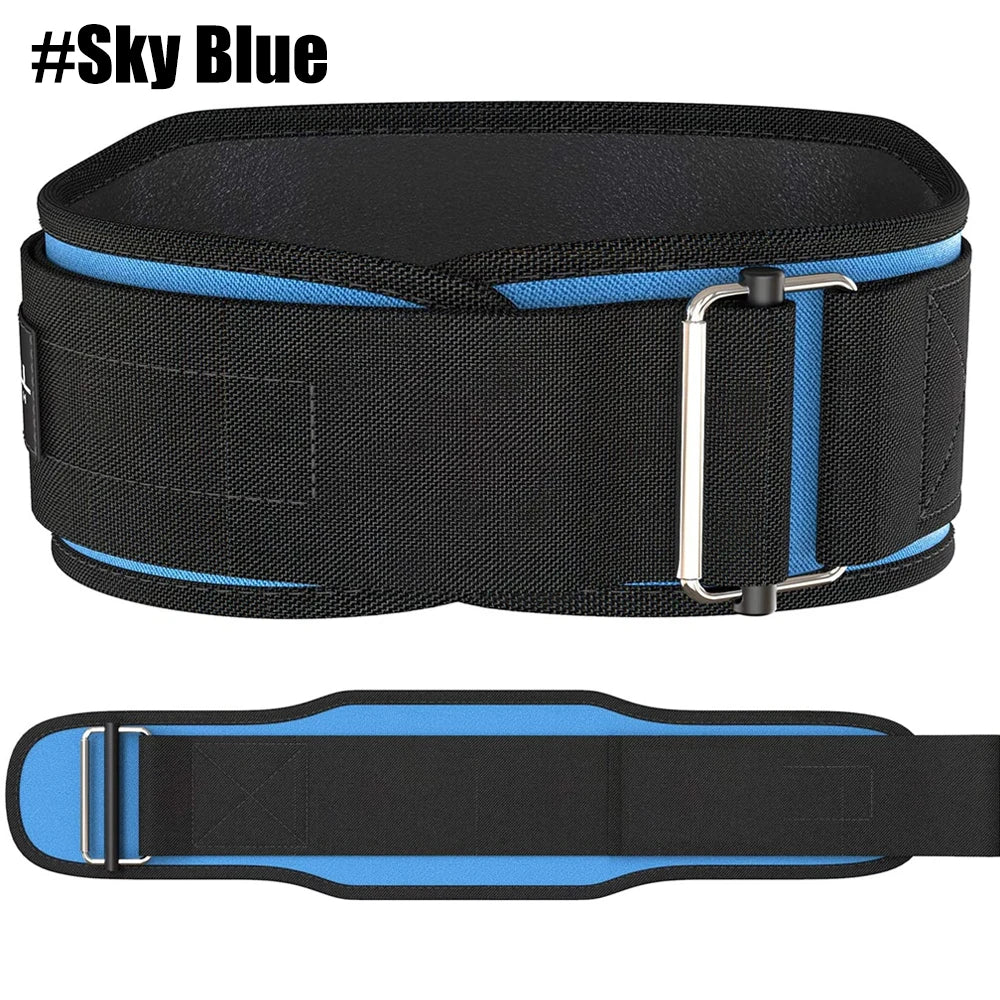 Self-Locking Weight Lifting Belt - Weightlifting Belt for Serious Functional Fitness - Lifting Support Deadlift Training Belt