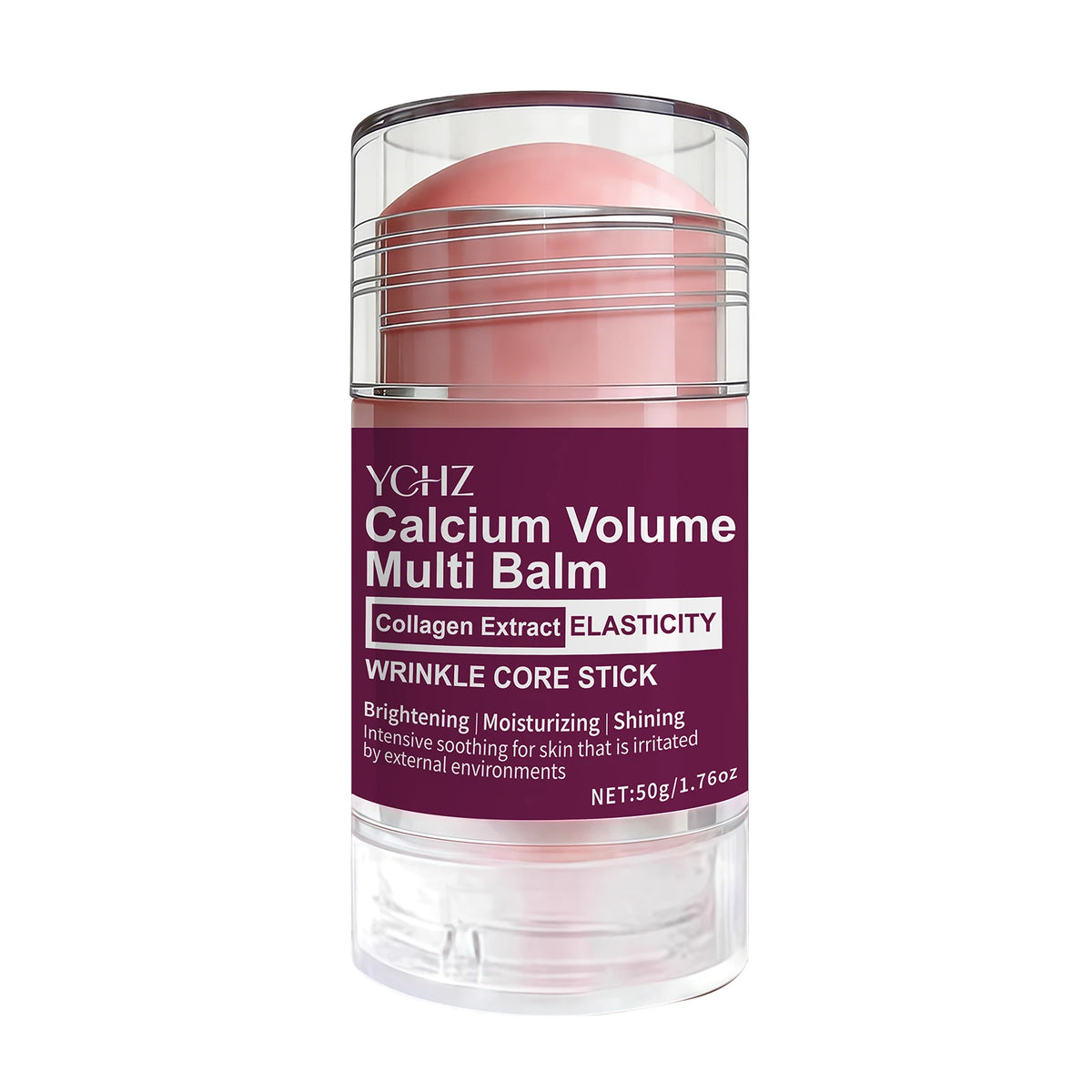 Collagen Facial Care Stick: a Multi-Functional Product That Combines Lip Balm, Eye Cream, Neck Cream, Primer, and Facial Moisturizer, Offering Hydrating and Firming Effects, Suitable for All Skin Types