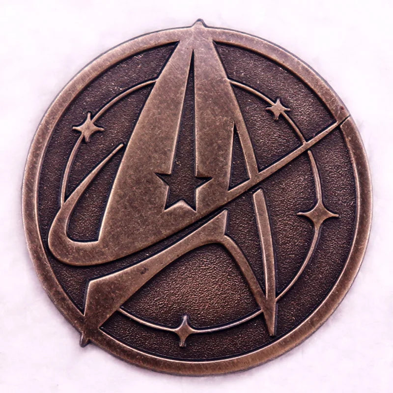 Classic Sci-fi Movie Vintage Enamel Pin Brooch for Bags Jackets Jeans