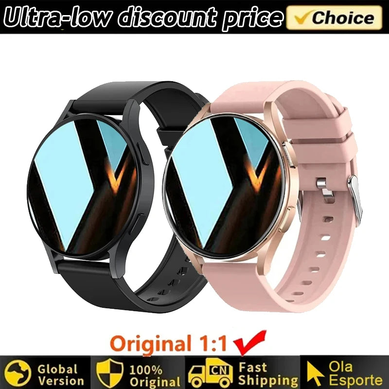 Smartwatch Women Watch 6 Health Monitoring Watch Waterproof Voice Assistant Bluetooth Call Smart Watch 2026 New Sport Watch Men
