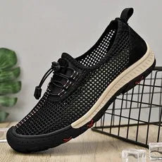 2025 Summer Walking Shoes Men Sneakers Sport Lightweight Casual Hiking Shoes Men Breathable Aqua Shoes Man Outdoor Footwea