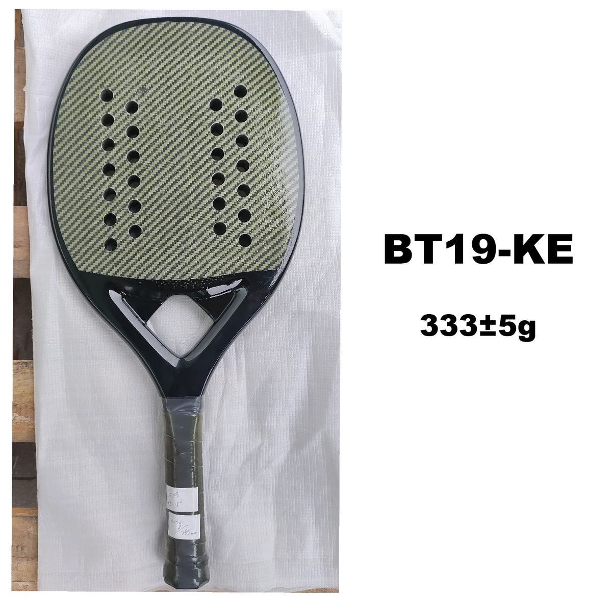 3K/12K/18K/Kevlar Beach Tennis Rackets for Sale at a Discount Price High Quality Black Rackets, a Small Amount of Spot Stock